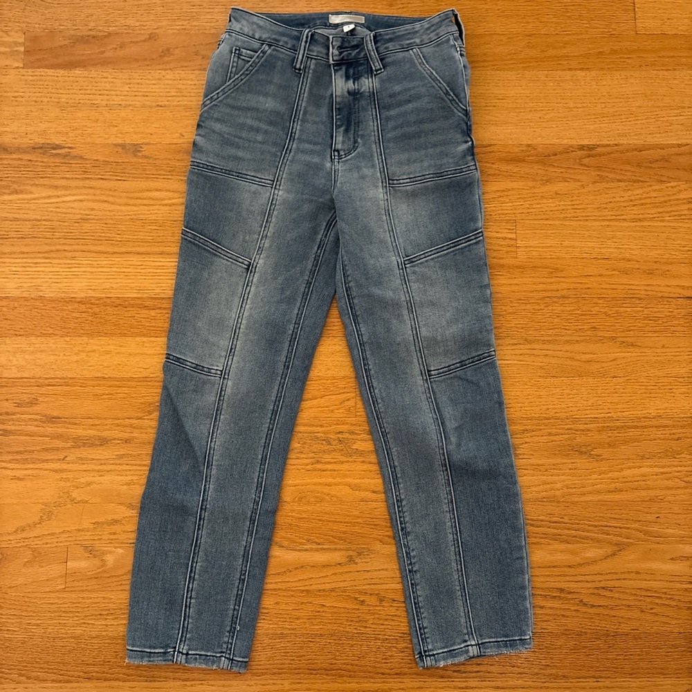 Kut from the Kloth Women’s Straight Blue Jeans
